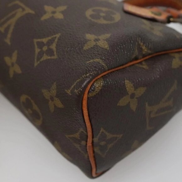 LOUIS VUITTON Monogram Mini Speedy Hand Bag M41534 LV Auth 137066 - Picture 5 of 16